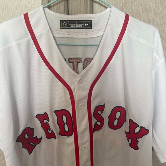 Nike Mens Boston Red Sox David Ortiz #34 White Home Jersey - Picture 2 of 5